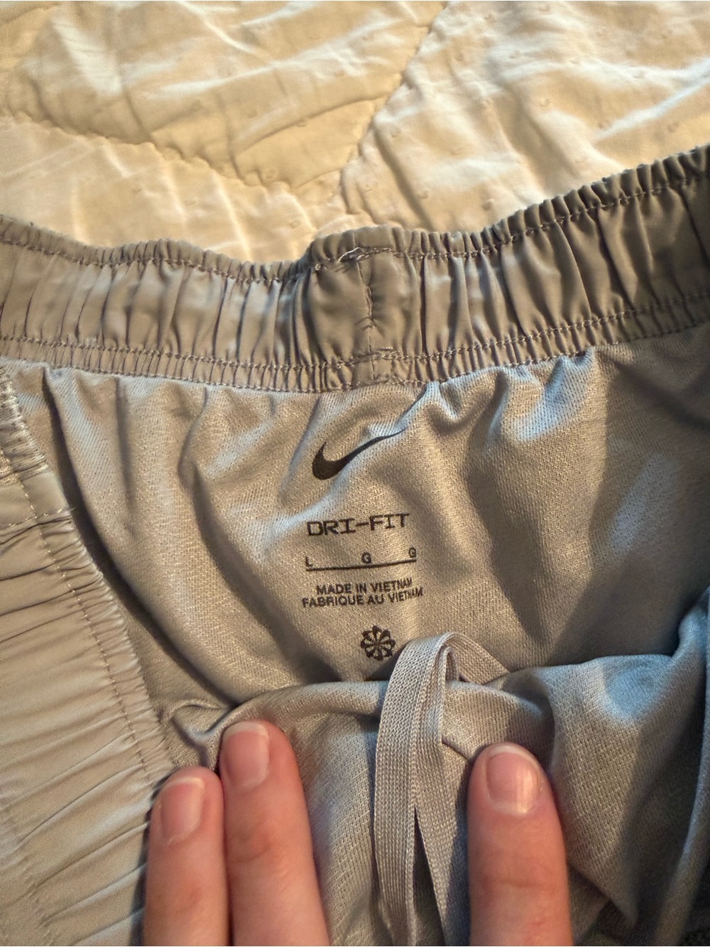 Nike Women’s Tempo Running Shorts Bundle - Blue and Gray - Picture 3 of 3